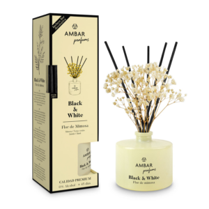 AMBAR Black & White - Flor de Mimosa 40 ml - Odświeżacz powietrza