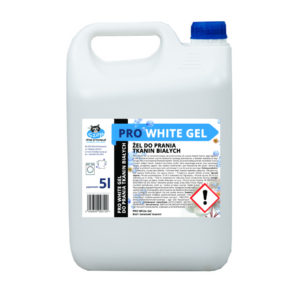 PRO WHITE GEL 5l – Olśniewająca Biel i Skuteczne Pranie