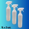Profesjonalna Butelka ze Spryskiwaczem Tłoczkowym 1L x 3 szt. - Niezawodność i Skuteczność! 💪