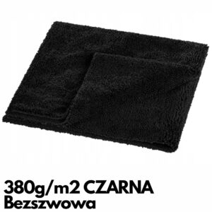 Profesjonalna Mikrofibra do Polerowania Wosku Past Dressingów Bezszwowa 380gsm
