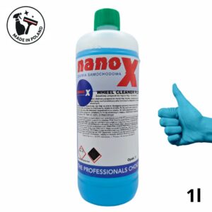 NanoX Wheel Cleaner Plus 1L - Ultra Skuteczny, Alkaliczny Preparat do Felg✨