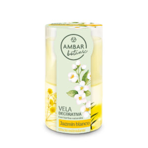 AMBAR Botanic Biały Jaśmin 125g | 36h Efekt Stymulujący | Aromaterapia Jaśminem