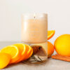 AMBAR Botanic Świeca Pomarańcza Cynamon 125g | 36h Relaksu | Naturalne Zioła i Aromaterapia - obrazek 2