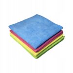 Mikrofibra Standard Frotte 40x40cm 320g/m2 | Polerowanie Wycieranie Wnętrza Karoserii (CZARNA) ✨ - obrazek 2