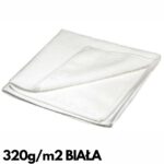 Mikrofibra Standard Frotte 40x40cm 320g/m2 | Polerowanie Wycieranie Wnętrza Karoserii (BIAŁA) ✨