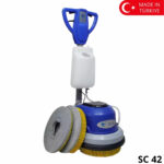 CLEANVAC SC 42 – Profesjonalna Szorowarka Jednotarczowa do Dywanów, Posadzek i Bonetowania VLM (42 cm)
