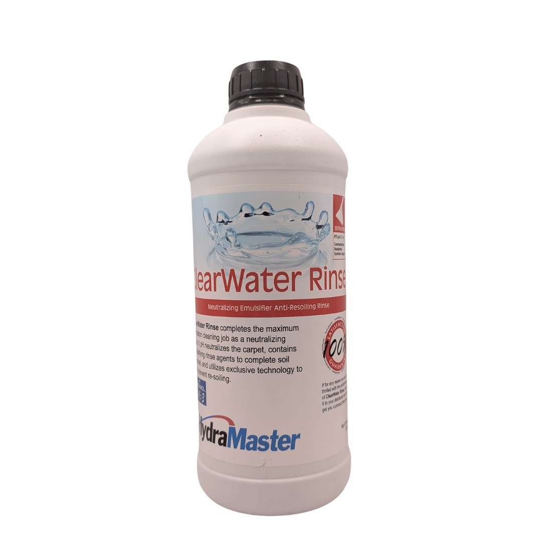 hydramaster-clearwater-rinse-plyn-neutralizujacy-do-plukania-950ml.jpg HydraMaster ClearWater Rinse (950 ml) – Kwaśna Płukanka Neutralizująca (Anti-Resoiling) - obrazek 1